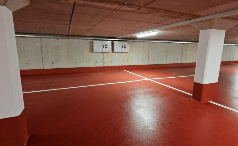 Hauptverteiler in der Tiefgarage