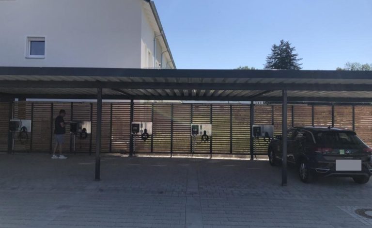 Verteilung im Außenbereich