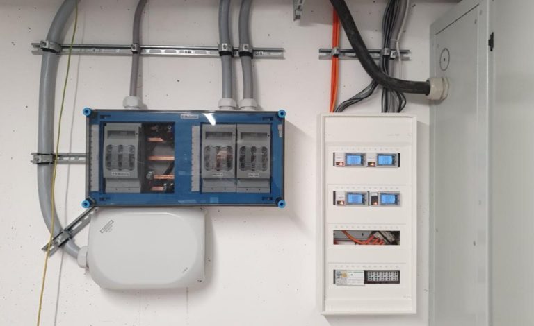 Zentralverteilung mit Messsystem
